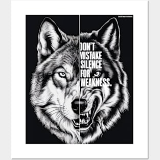 wolf wild Posters and Art